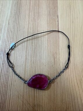 Delicate Pink Stone Bracelet